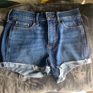 Vintage high-rise Hollister denim shorts